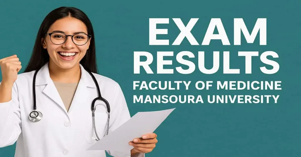 نتائج امتحانات كلية الطب جامعة المنصورة