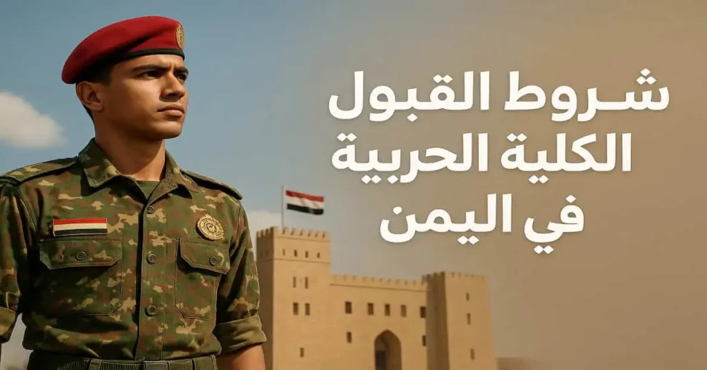شروط القبول في الكلية الحربية في اليمن