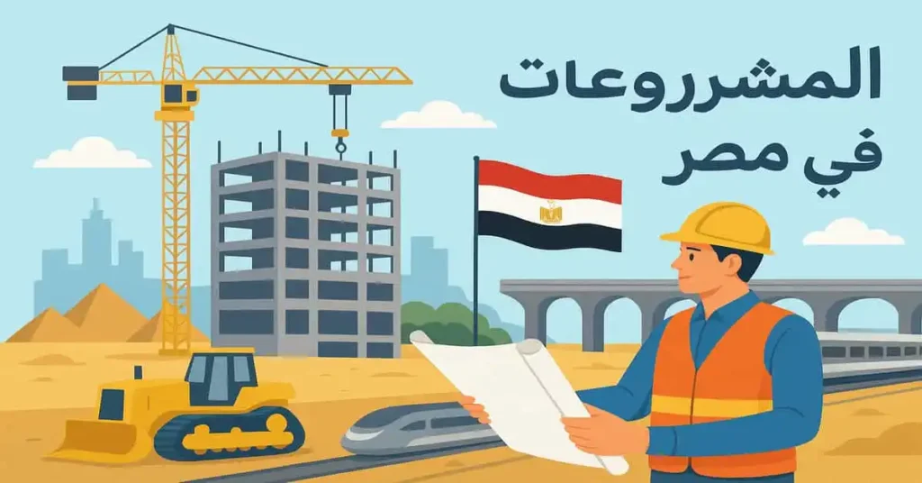 موضوع تعبير عن المشروعات القومية في مصر