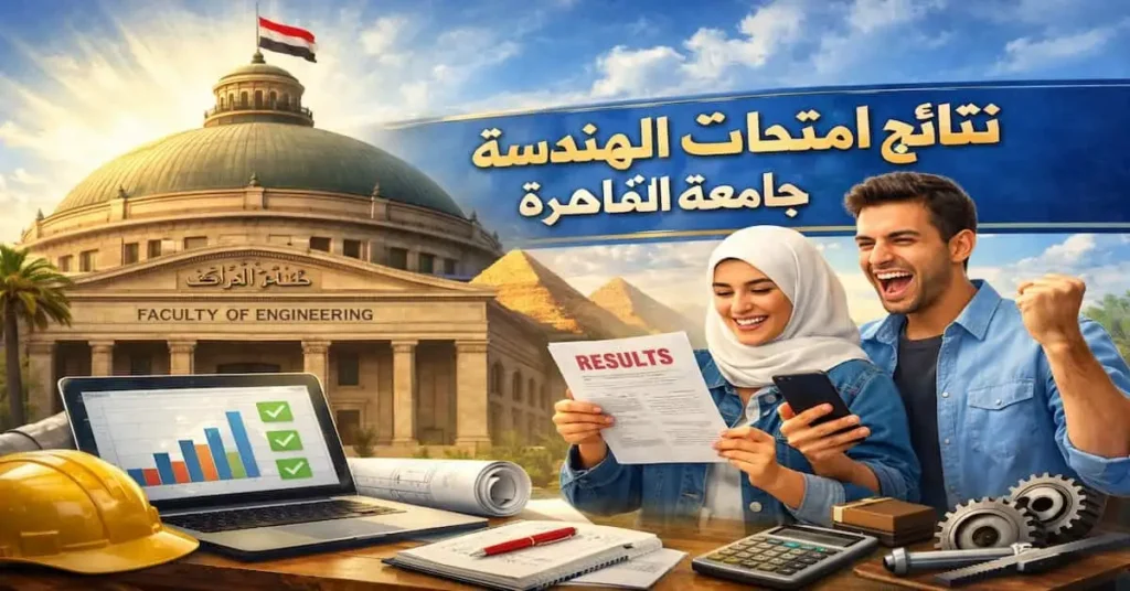 نتائج امتحانات كلية الهندسة جامعة القاهرة