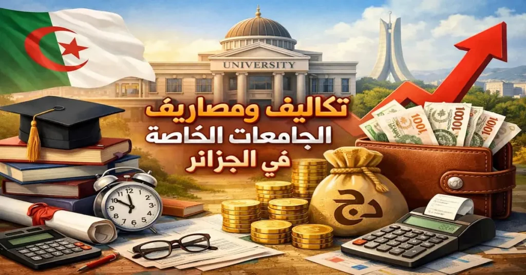 تكاليف ومصاريف الجامعات الخاصة في الجزائر