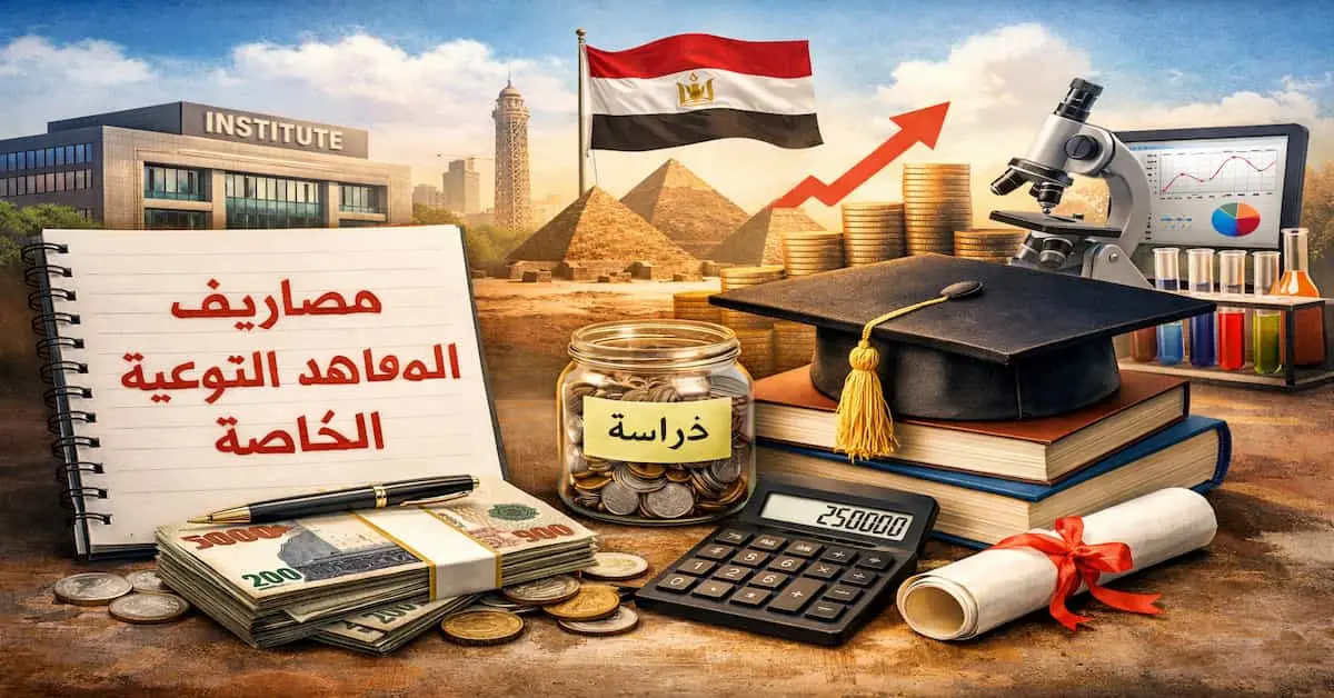 ChatGPT-Image-8-يناير-2026-07_03_39-م مصاريف معاهد الدراسات النوعية الخاصة في مصر 2026