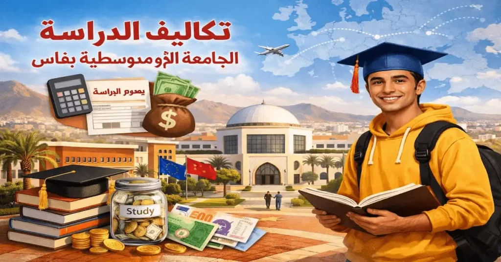 تكاليف الدراسة في الجامعة الأورومتوسطية بفاس