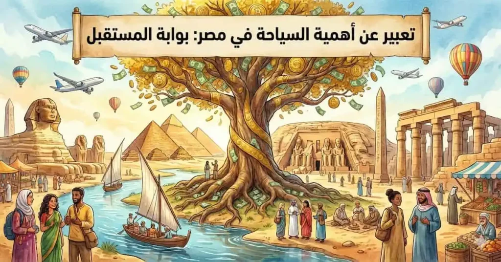 موضوع تعبير عن اهمية السياحة في مصر