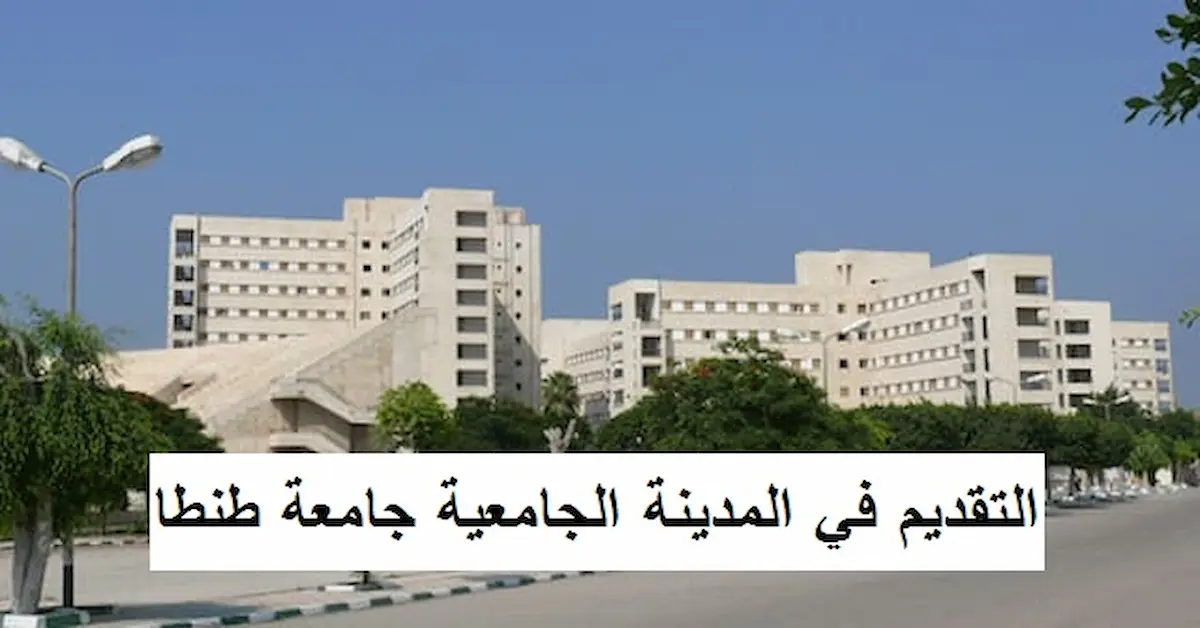 0-7 مصاريف وشروط القبول في المدينة الجامعية بجامعة طنطا وموعد التقديم 2026