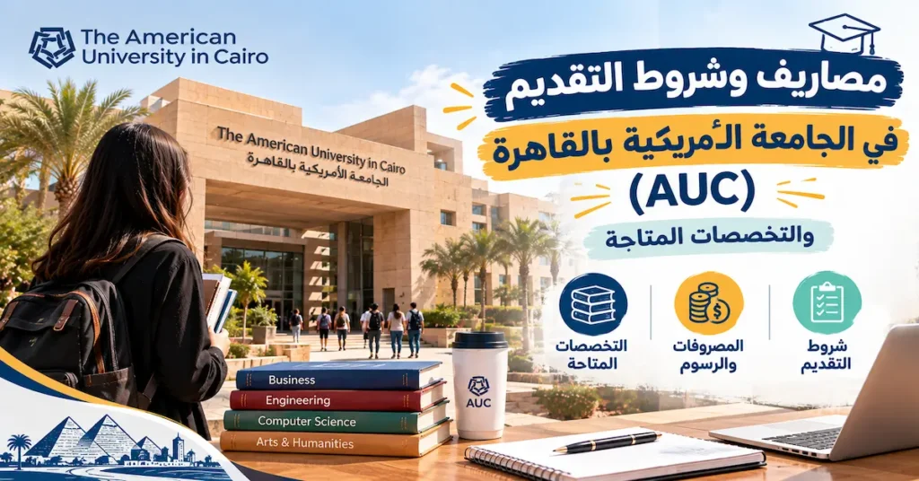 ِمصاريف وشروط التقديم في الجامعة الأمريكية بالقاهرة
