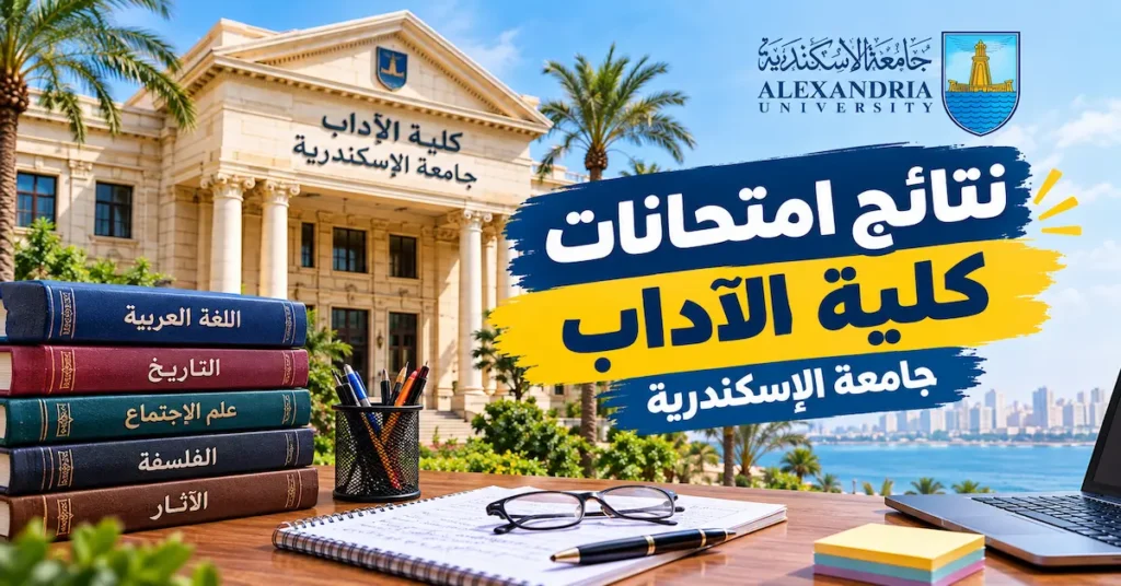 نتائج امتحانات كلية الآداب جامعة الإسكندرية