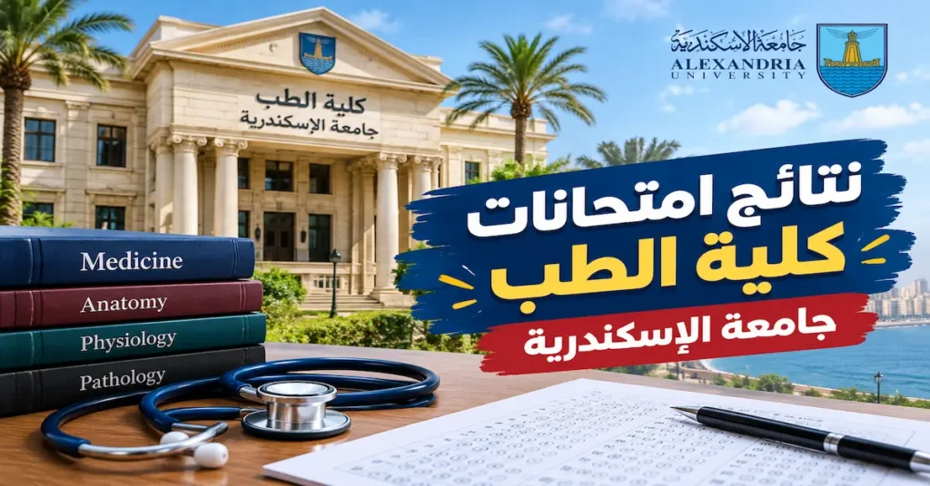 نتائج امتحانات كلية الطب جامعة الاسكندرية