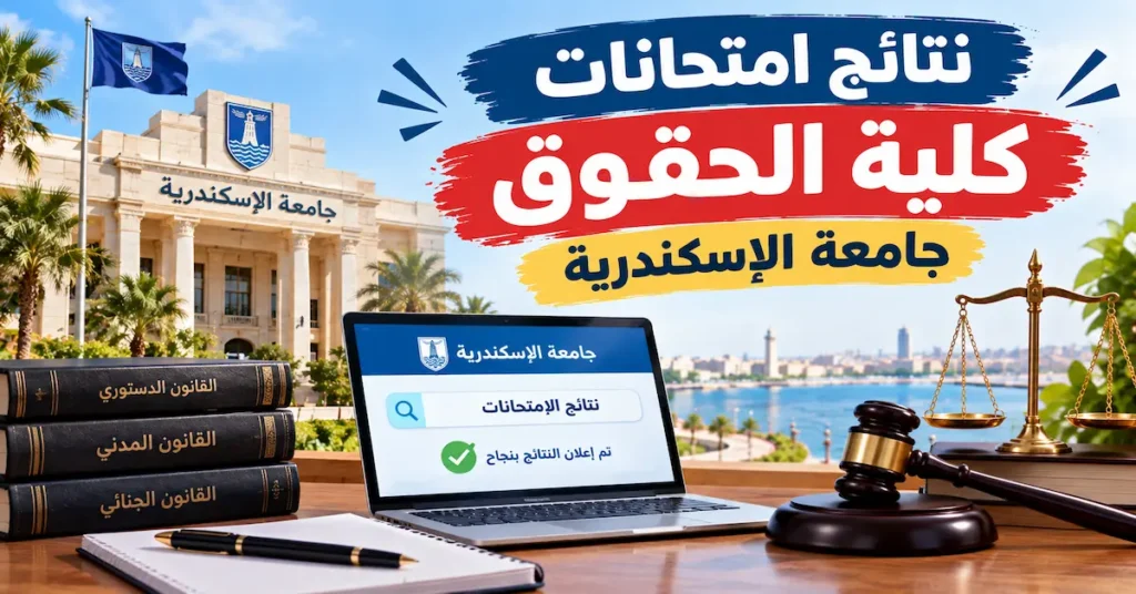 نتائج امتحانات كلية الحقوق جامعة الإسكندرية