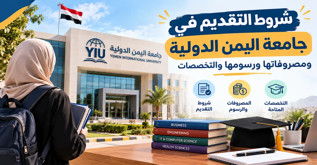 شروط التقديم في جامعة اليمن الدولية