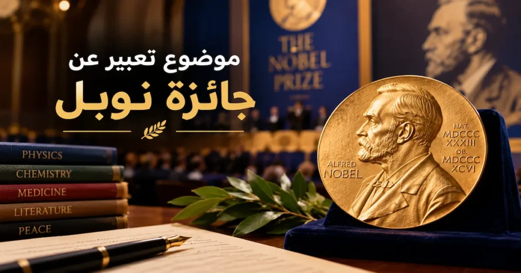 موضوع تعبير عن جائزة نوبل