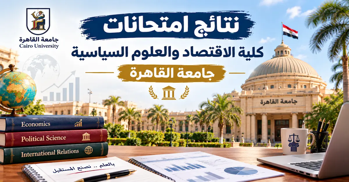 نتائج امتحانات كلية الاقتصاد والعلوم السياسية جامعة القاهرة 